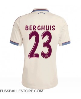 Günstige Ajax Steven Berghuis #23 3rd trikot 2025-26 Kurzarm